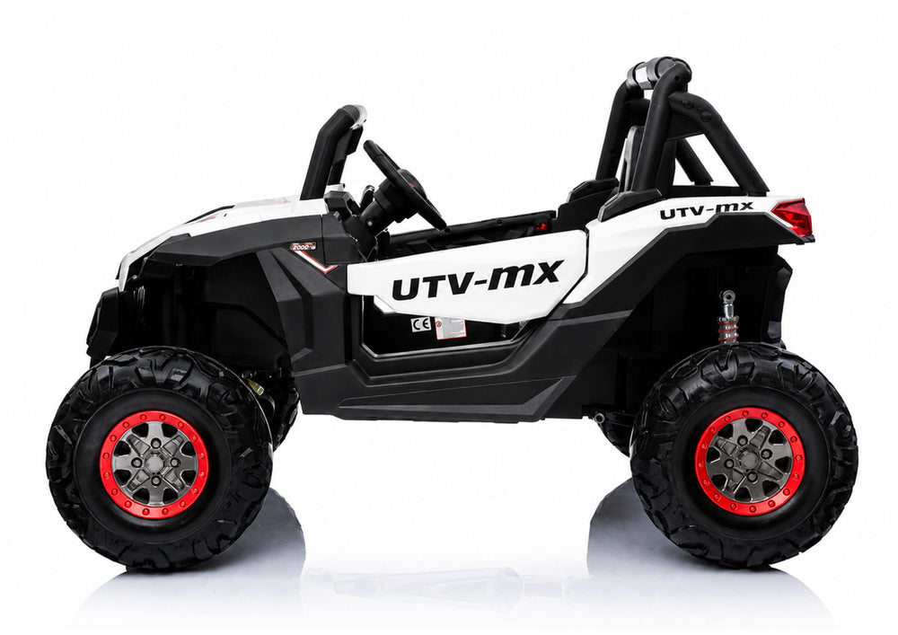 Jeep XMX White - Electric Ride On Car - attēls 4