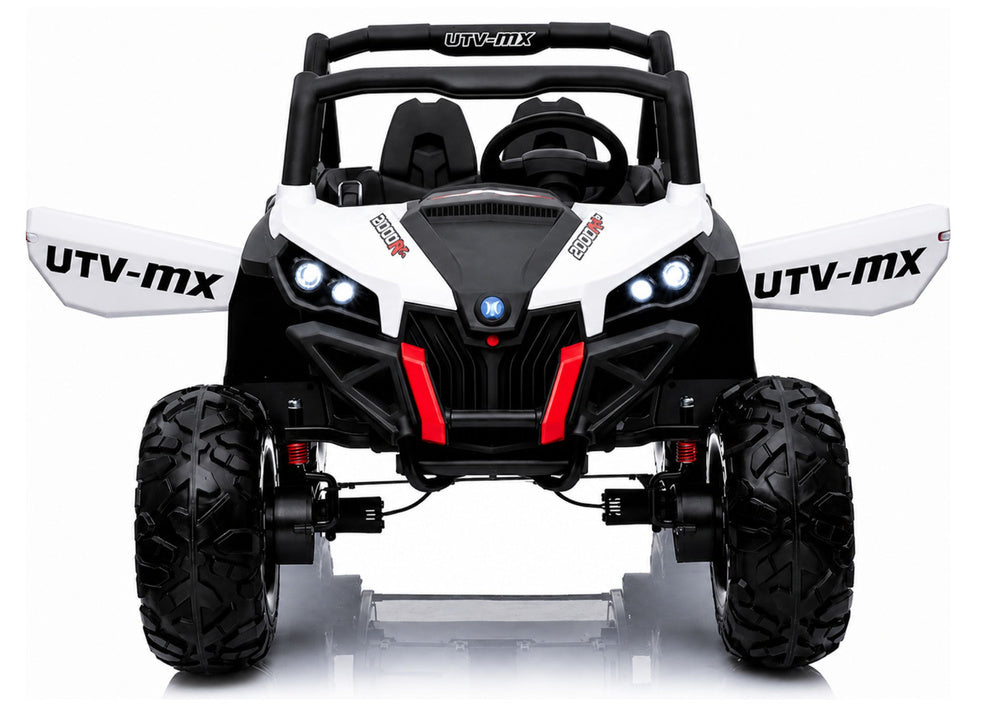 Jeep XMX White - Electric Ride On Car - attēls 7