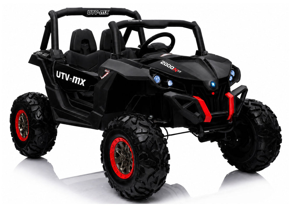 Jeep XMX603 Electric Ride On The Car - Black With MP4 - attēls 1