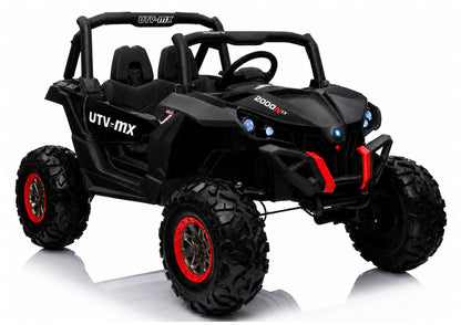 Jeep XMX603 Electric Ride On The Car - Black With MP4 - attēls 1