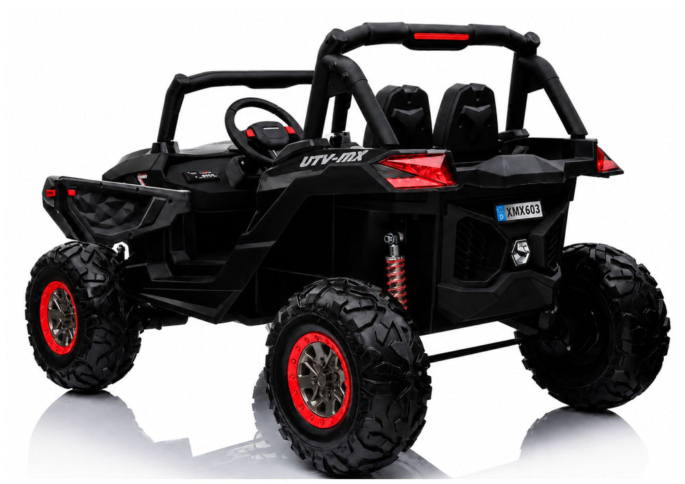 Jeep XMX603 Electric Ride On The Car - Black With MP4 - attēls 3