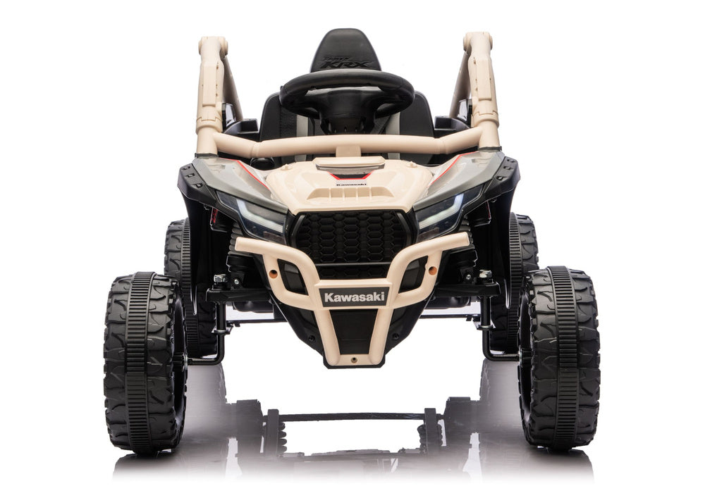 Kawasaki JS330 24V5Ah Battery Car Black and Beige - attēls 3
