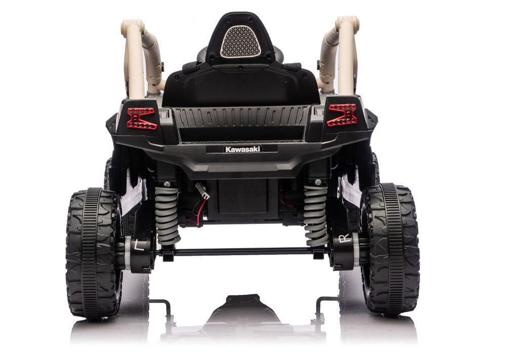 Kawasaki JS330 24V5Ah Battery Car Black and Beige - attēls 4