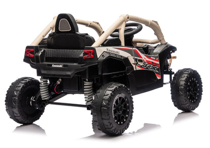 Kawasaki JS330 24V5Ah Battery Car Black and Beige - attēls 6