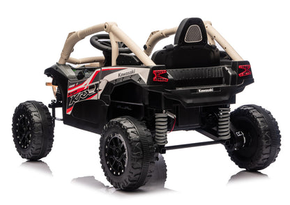 Kawasaki JS330 24V5Ah Battery Car Black and Beige - attēls 7