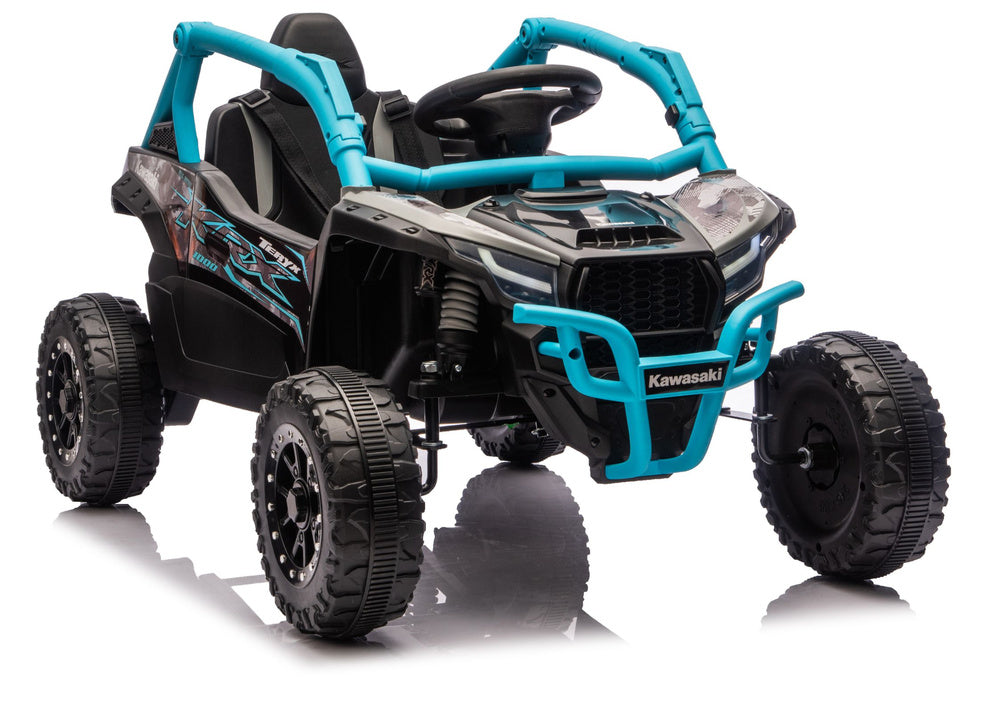 Kawasaki JS330 24V5Ah Black and Blue Battery Car - image 1
