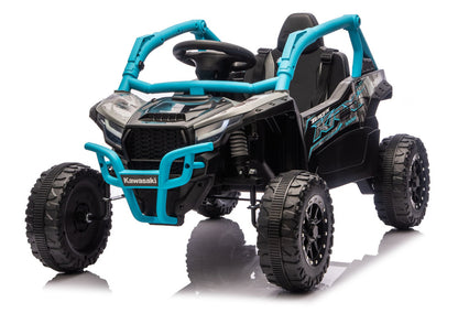 Kawasaki JS330 24V5Ah Black and Blue Battery Car - image 2