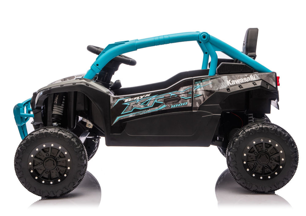 Kawasaki JS330 24V5Ah Black and Blue Battery Car - image 3