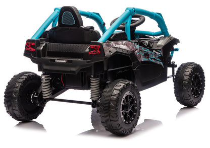 Kawasaki JS330 24V5Ah Black and Blue Battery Car - image 4