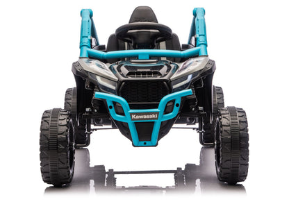 Kawasaki JS330 24V5Ah Black and Blue Battery Car - image 5