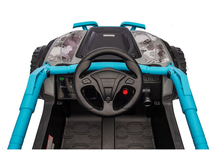 Kawasaki JS330 24V5Ah Black and Blue Battery Car - image 8
