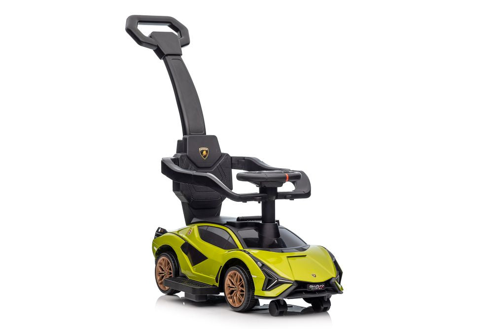 Lamborghini QLS-996T Ride-on With Pusher Green - image 8