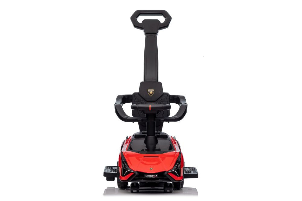 Lamborghini QLS-996T Ride-on With Pusher Red - image 1