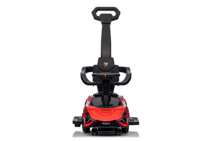 Lamborghini QLS-996T Ride-on With Pusher Red - image 1