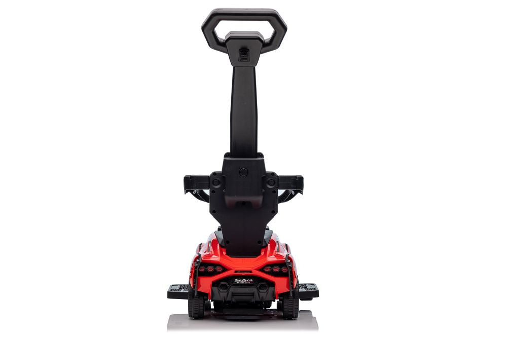 Lamborghini QLS-996T Ride-on With Pusher Red - image 6