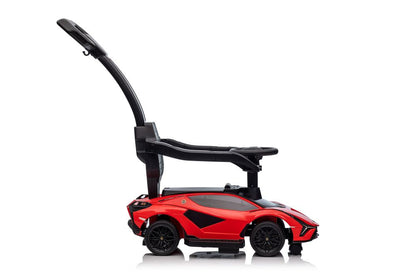 Lamborghini QLS-996T Ride-on With Pusher Red - image 7