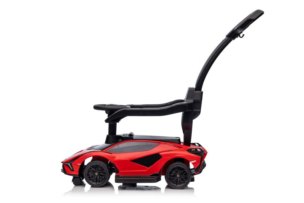 Lamborghini QLS-996T Ride-on With Pusher Red - image 8