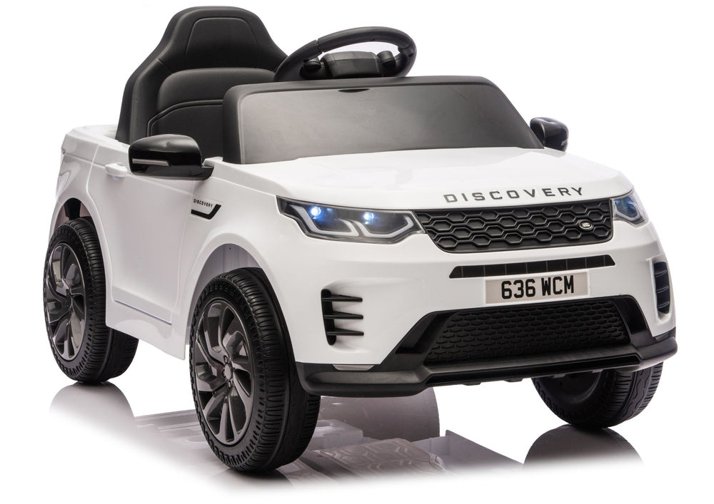 Land Rover Discovery DLS-K06 White Battery-Operated Vehicle - attēls 1