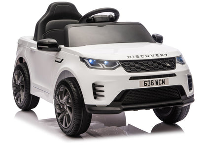 Land Rover Discovery DLS-K06 White Battery-Operated Vehicle - attēls 1