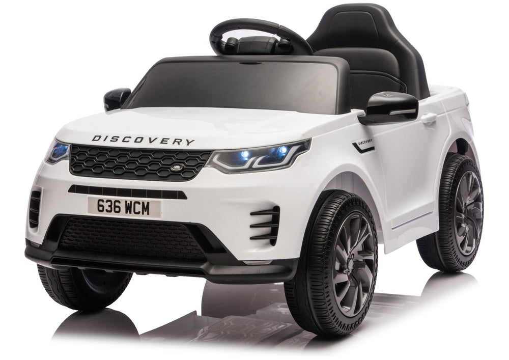 Land Rover Discovery DLS-K06 White Battery-Operated Vehicle - attēls 2