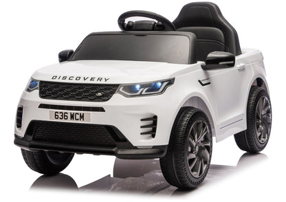 Land Rover Discovery DLS-K06 White Battery-Operated Vehicle - attēls 2