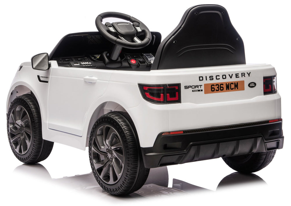 Land Rover Discovery DLS-K06 White Battery-Operated Vehicle - attēls 6
