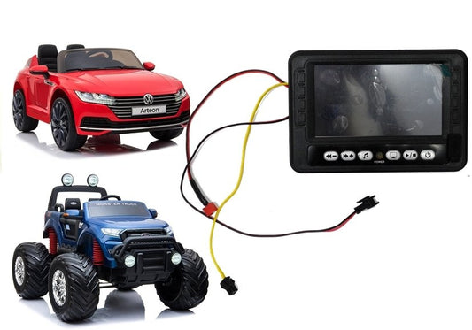LCD MP4 Radio Panel for Electric Ride On Car Ford Ranger Arteon - attēls 1