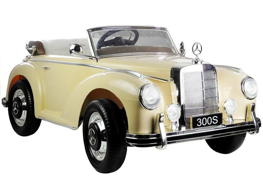 LS-618 Mercedes 300S Beige Painting - Electric Ride On Car - attēls 1