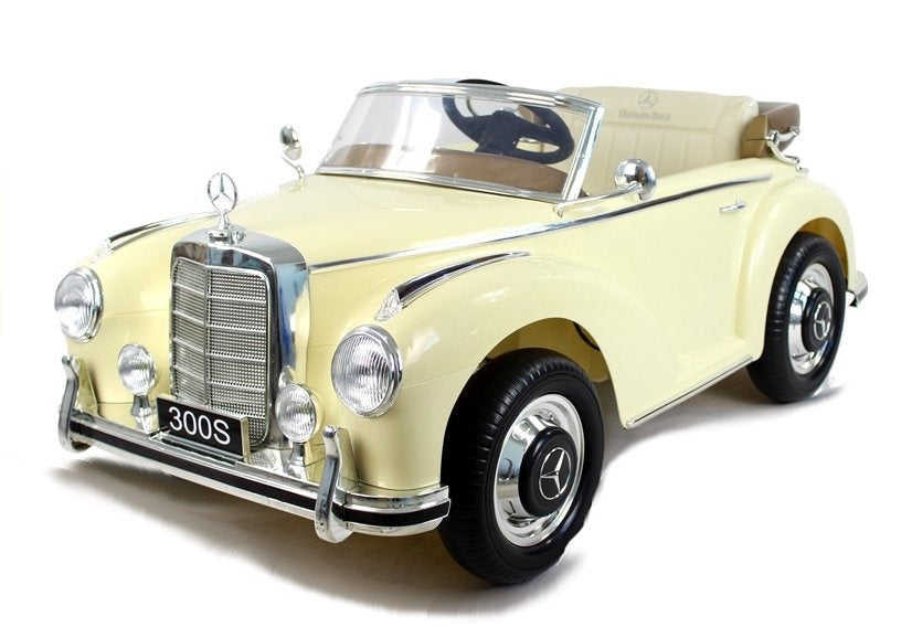 LS-618 Mercedes 300S Beige Painting - Electric Ride On Car - attēls 3