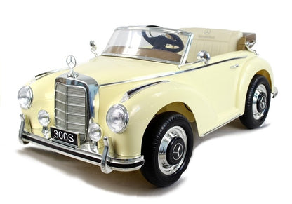 LS-618 Mercedes 300S Beige Painting - Electric Ride On Car - attēls 3