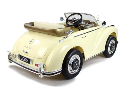 LS-618 Mercedes 300S Beige Painting - Electric Ride On Car - attēls 4