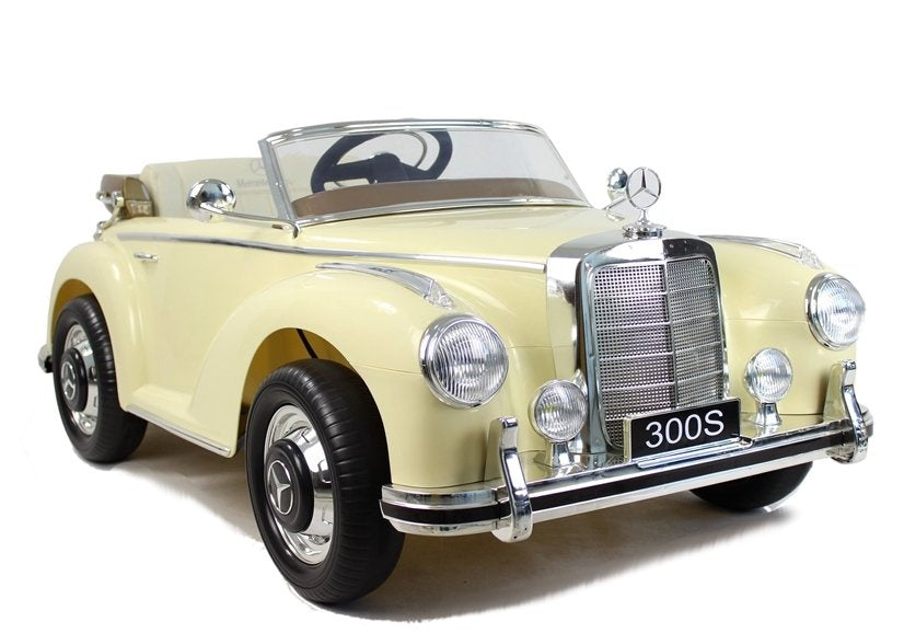 LS-618 Mercedes 300S Beige Painting - Electric Ride On Car - attēls 5