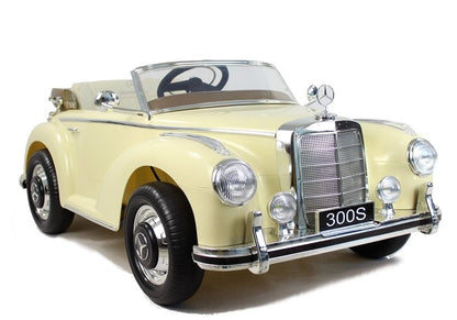 LS-618 Mercedes 300S Beige Painting - Electric Ride On Car - attēls 5