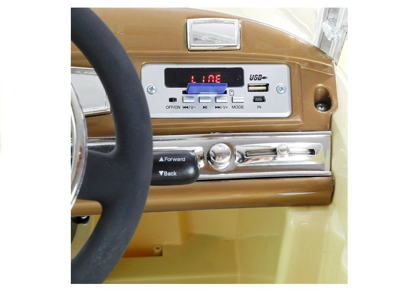 LS-618 Mercedes 300S Beige Painting - Electric Ride On Car - attēls 8