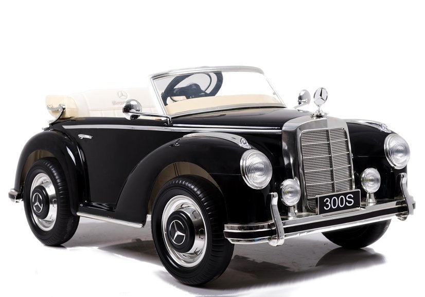 LS-618 Mercedes 300S Black Painting - Electric Ride On Car - attēls 1