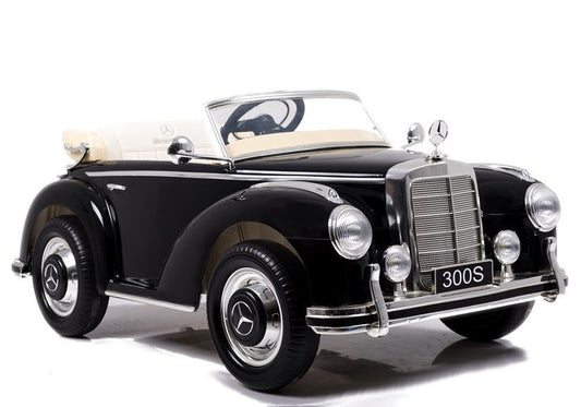 LS-618 Mercedes 300S Black Painting - Electric Ride On Car - attēls 1