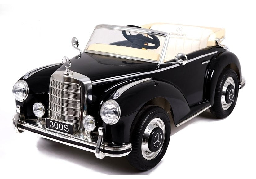 LS-618 Mercedes 300S Black Painting - Electric Ride On Car - attēls 2