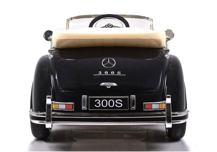 LS-618 Mercedes 300S Black Painting - Electric Ride On Car - attēls 5