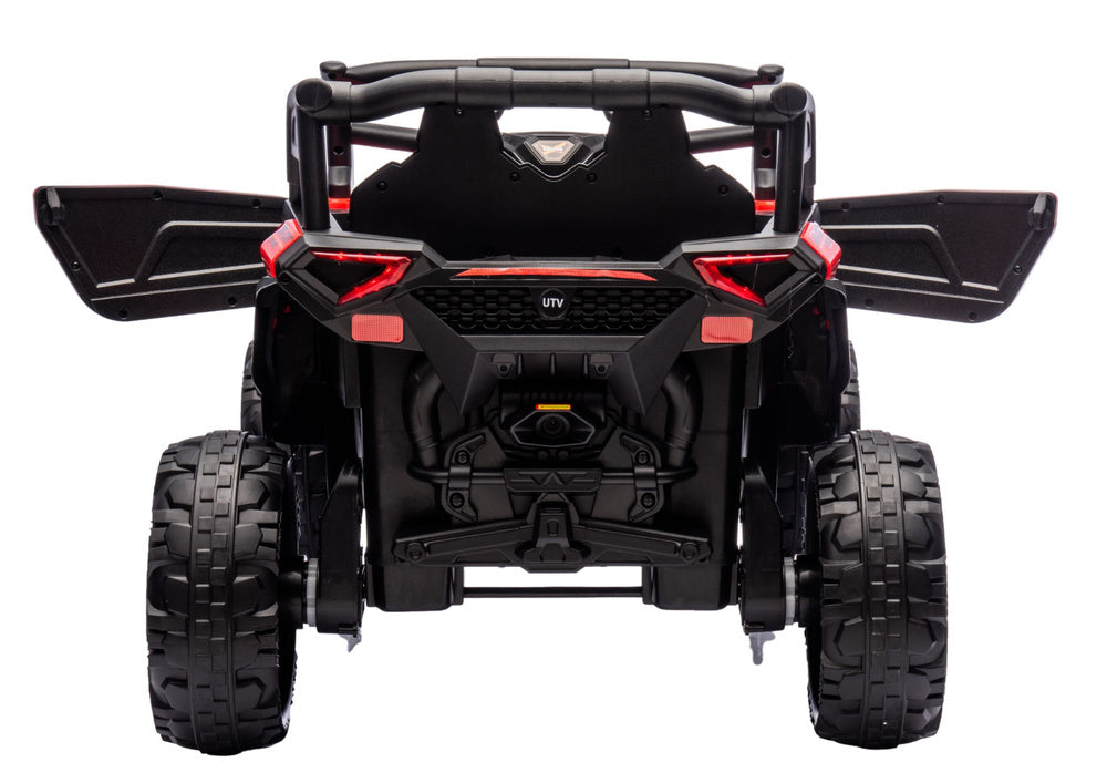 M1 Red Battery-Powered Vehicle 4x4 - attēls 6