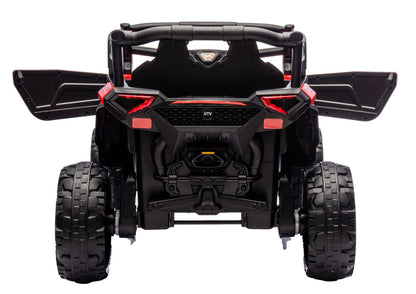 M1 Red Battery-Powered Vehicle 4x4 - attēls 6