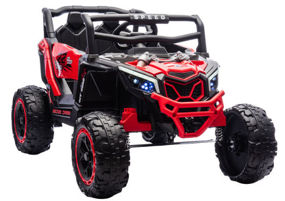 M2 Red Battery-Powered Vehicle 4x4 - attēls 5