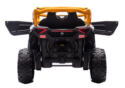 M2 Yellow Battery-Powered Vehicle 4x4 - attēls 4