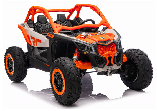 Maverick CAN-AM Turbo RS STRONG AIR Battery-Powered Ride-On Car Orange - attēls 1