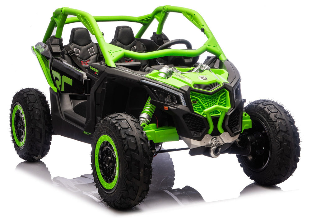 Maverick CAN-AM Turbo RS STRONG AIR Green Battery-Powered Car - pilt 1