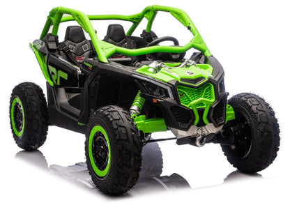 Maverick CAN-AM Turbo RS STRONG AIR Green Battery-Powered Car - pilt 1