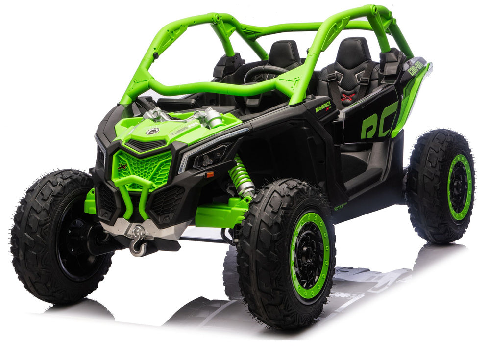Maverick CAN-AM Turbo RS STRONG AIR Green Battery-Powered Car - pilt 2