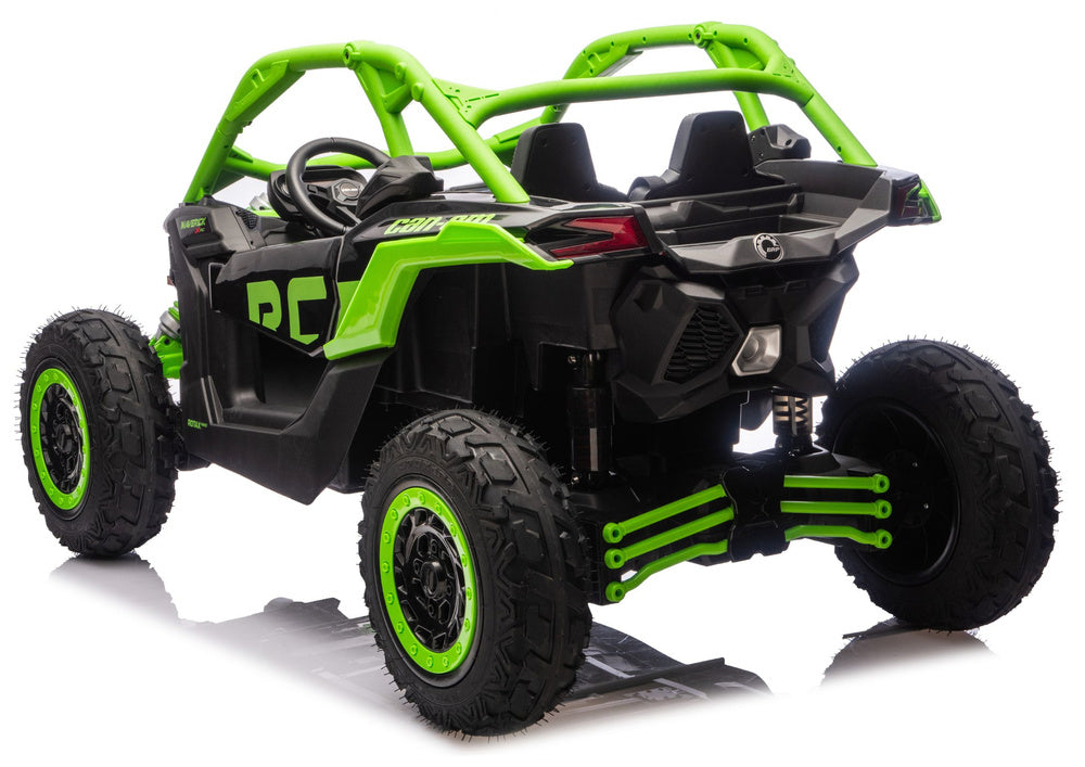 Maverick CAN-AM Turbo RS STRONG AIR Green Battery-Powered Car - pilt 5