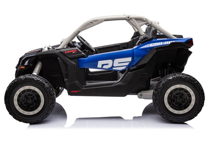 Maverick CAN-AM Turbo Strong Air akumuliatorinis automobilis DK-CA001 mėlynas-pilkas - atvaizdas 4