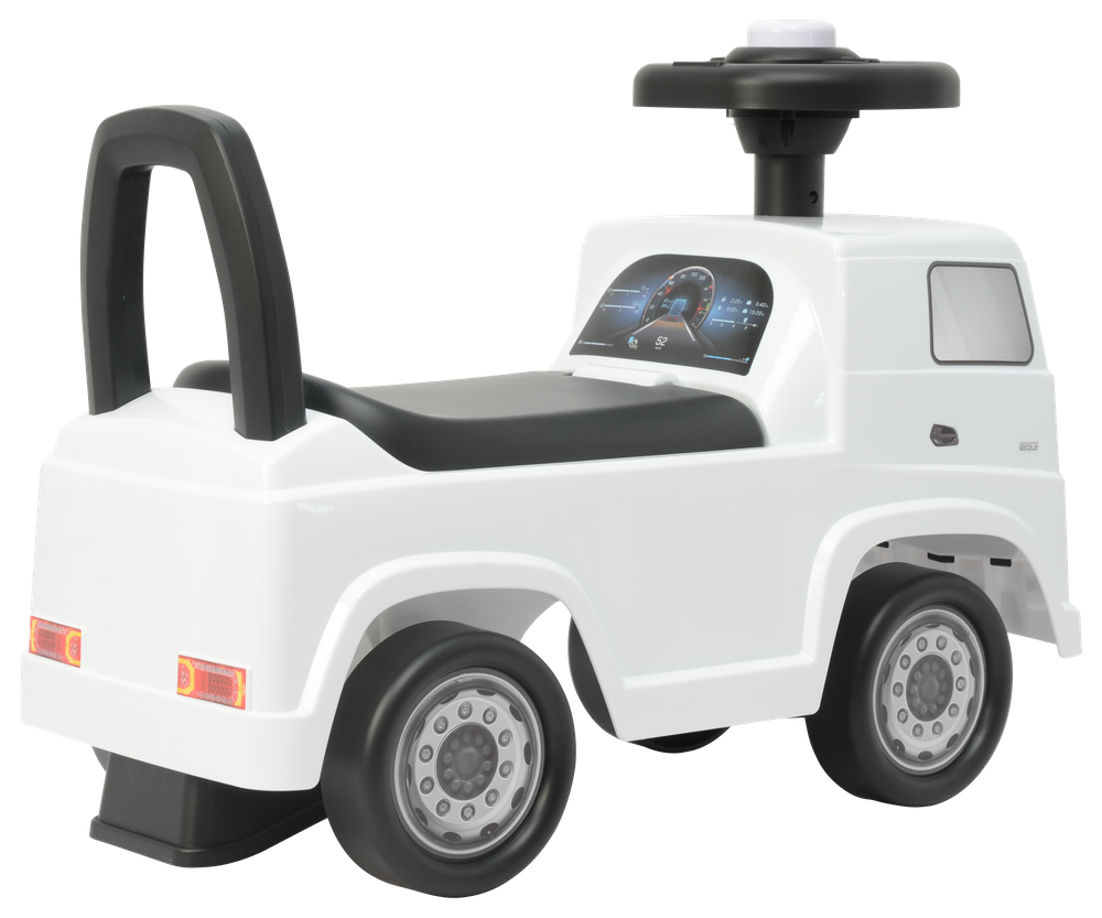 Mercedes Actros 3316TA white ride-on - attēls 3