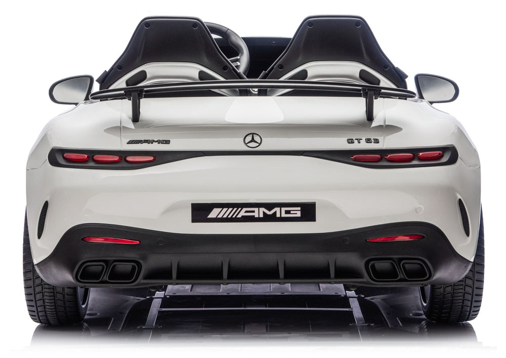 Mercedes AMG DK-GT63 24V White Battery-Powered Vehicle - image 4